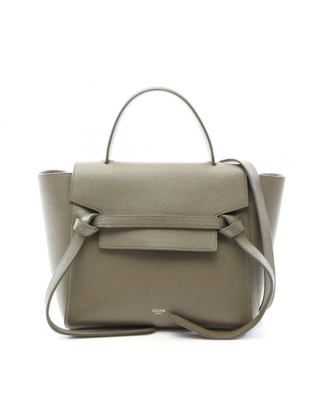 Celine Belt Bag Micro Khaki Leather